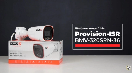 IP-відеокамера 2 Мп Provision-ISR BMV-320SRN-36