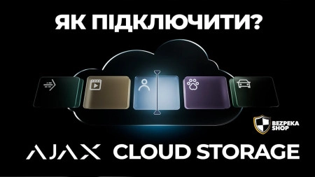 Как подключить Ajax Cloud Storage – твое видео – твоя безопасность!