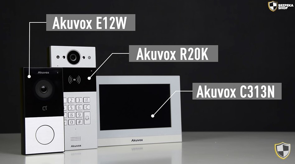Огляд домофонії Akuvox | E12W | R20K | C313N