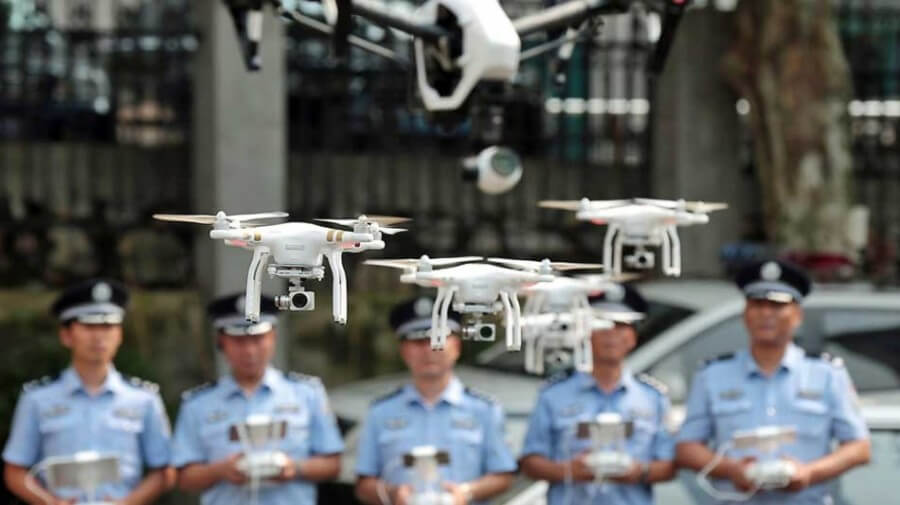 дроны в полиции