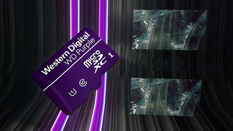 Карты WD Purple™ microSD для систем виденаблюдения – новинка ассортимента