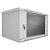 Шкаф серверный SteelNet 9U 600 x 450 для сетевого оборудования (стекло, серый)